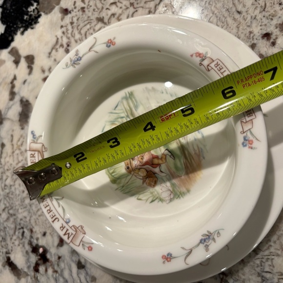 The World of Beatrix Potter Set Of Three Vintage Dishes Royal Albert - Picture 9 of 10